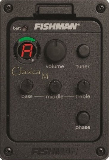 Fishman preamp for acoustic guitar with tuner Fishman acoustic amplification solutions bring out a great sound from this guitar